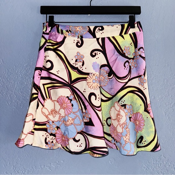 Free People Whimsical Mini Skirt In Sugar and Spice Size 4 - Picture 3 of 5